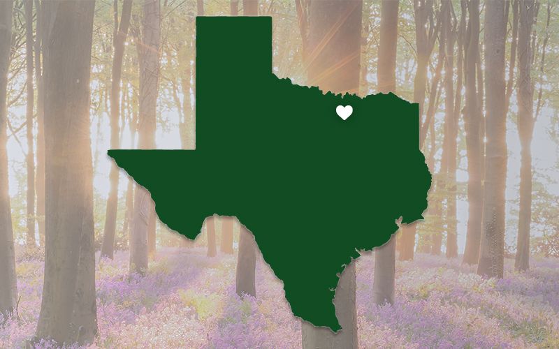 Texas with a Heart on Denton County